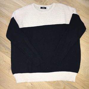 BDG Black and White Knit Sweater